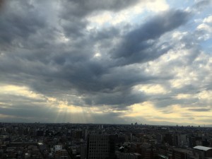 屋上から