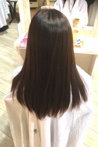 つやつやストレート♪