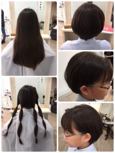 ヘアドネーション☆