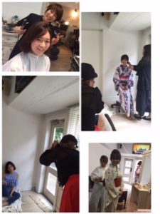 夏に向けて、店舗撮影会
