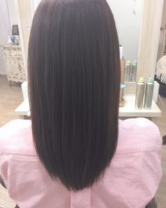 さらさらストレートヘア
