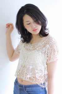 レイヤースタイルで爽やか♪