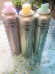 UVスプレーday charmで紫外線対策♪