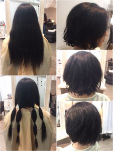 ヘアドネーション☆