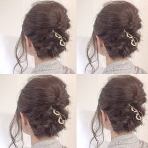 およばれヘアセット♪
