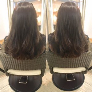 イルミナカラーで秋色に♪