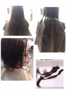 ヘアドネーション☆