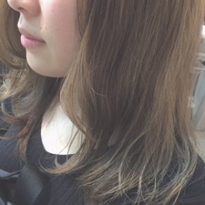 冬の時期も☆明るめカラー