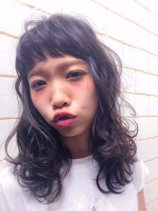 デジタルパーマでイメチェンを