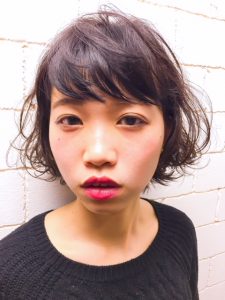 寒い日のボブ
