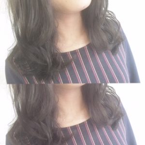 夏も暗髪カラー