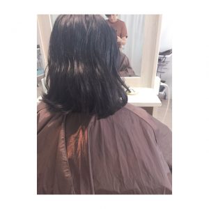 サロンワーク☆シンプルストレートボブ
