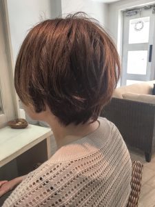 夏仕様ショート。