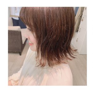 ★切りっぱなしボブ×ベージュカラー★