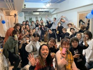 8周年パーティー。