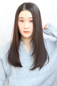 Aujuaトリートメントで髪をキレイに美しく!!。