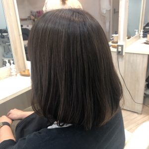 ☆アッシュカラー×ワンカールパーマ☆