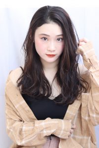 ロングヘアだから出来る事。