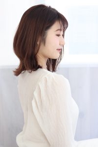☆大人可愛い耳掛けミディボブ☆