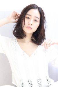 柔らかロブスタイル。