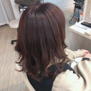 ☆ピンクブラウン×ミックスウェーブ☆