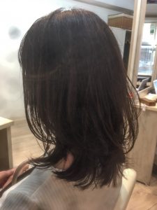 馴染みの良いレイヤースタイル。