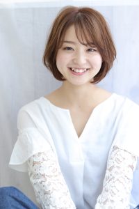 ナチュラルフェミニンな印象に♪。