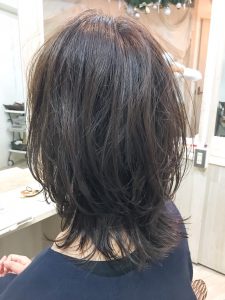 デジタルパーマでカジュアルに♪。