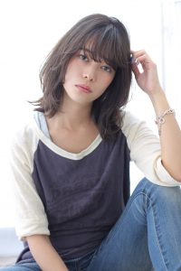 王道アッシュカラー♪。