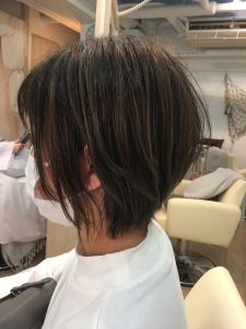 本田翼さん風ショート♪。