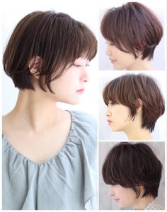 骨格が綺麗に見えるショートスタイル♪。
