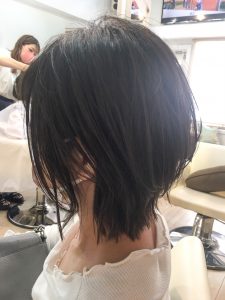 イルミナカラーで夏らしく♪。