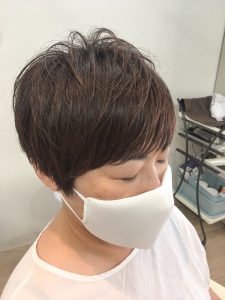 たっぷりレイヤーショート♪。