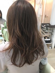 秋の大人カラー♪。